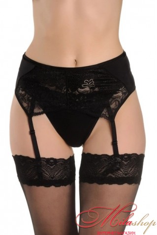 Мереживний пояс для панчох 409 Oro